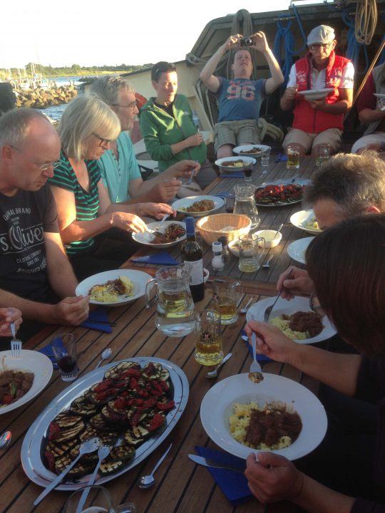 eten aan boord Oban